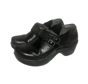 Zuecos con tachuelas Ariat Sheila guijarros zapatos sin cordones mulas cuero negro mujer 8 - Imagen 1 de 12