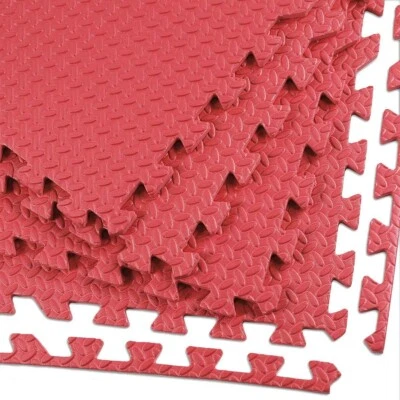 Exercise Mat, EVA Foam Interlocking Tiles, Protective Flooring for Gym Equipment - Image 1 of 4