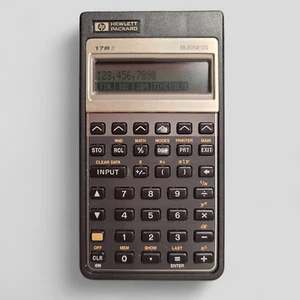 Hewlett Packard 17BII Business Taschenrechner HP Vintage funktionstüchtig - Bild 1 von 3