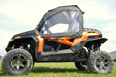 CFMoto ZForce 800 800EX Trail Unframed Upper Zippered Soft Doors 2019-2022 ONLY - Image 1 of 4