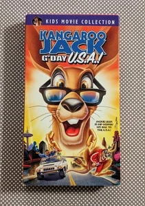Kangaroo Jack G'Day USA! (2004 VHS) Kid's Cartoon Video Animals Travel Comedy - Picture 1 of 5