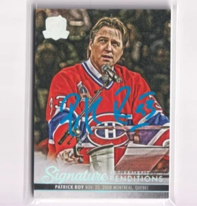 2023-24 UD The Cup Signature Renditions AUTO Patrick Roy Montreal Canadiens - Picture 1 of 2