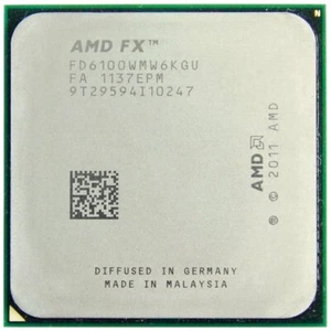  1 cpu am3+ 6100 a 6x3.3ghz con disipador - Foto 1 di 2