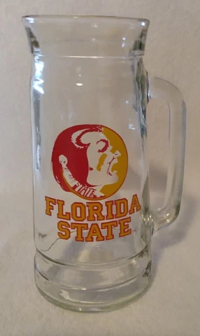 VTG. FLORIDA STATE SEMINOLES BEER MUG 7" NCAA Cover