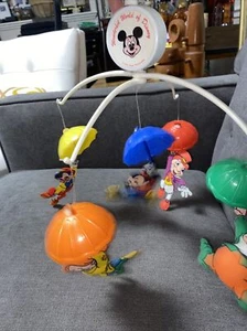 Vintage 1970s Walt Disney Productions Musical Crib Mobile “When You Wish… Star” - Picture 1 of 10