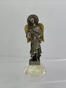 Vintage Archangel Raphael Figurine Angel Physical & Emotional Healing 7cm - Picture 1 of 12