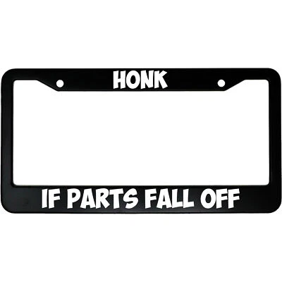 Honk Если Запчасти Падают С Алюминиевой Рамки для Номерного знака Автомеханика БЕСПЛАТНАЯ ДОСТАВКА - Изображение 1 из 4