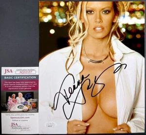 Jenna Jameson Signed Playboy Cover Girl 8x10 Photo G Autograph JSA COA - Picture 1 of 1