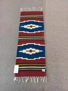 Zapotec Handwoven Wool Runner; 15"x40"; ZAP11-10 - Picture 1 of 2