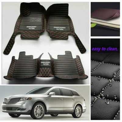 For Fit Lincoln MKT 2010-2019 Car Floor Mats Liner Carpets Handmade Auto Rugs - Image 1 of 4