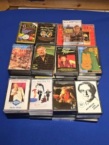 65 Country and western used audio cassettes some are rare - Foto 1 di 5