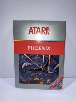 Phoenix Atari 2600, 1982 Complete NEW Game Cartridge, Box & Manual - Image 1 of 3