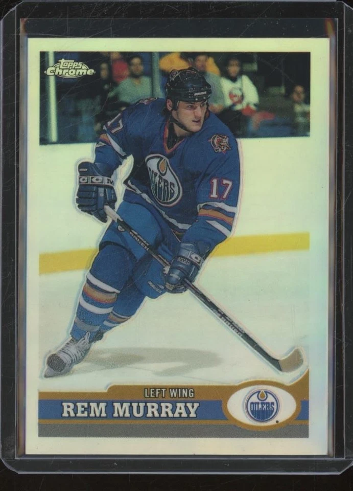 1999-00 Topps Chrome REM MURRAY #183 Refractor Parallel Oilers JA829 - Image 1 of 2