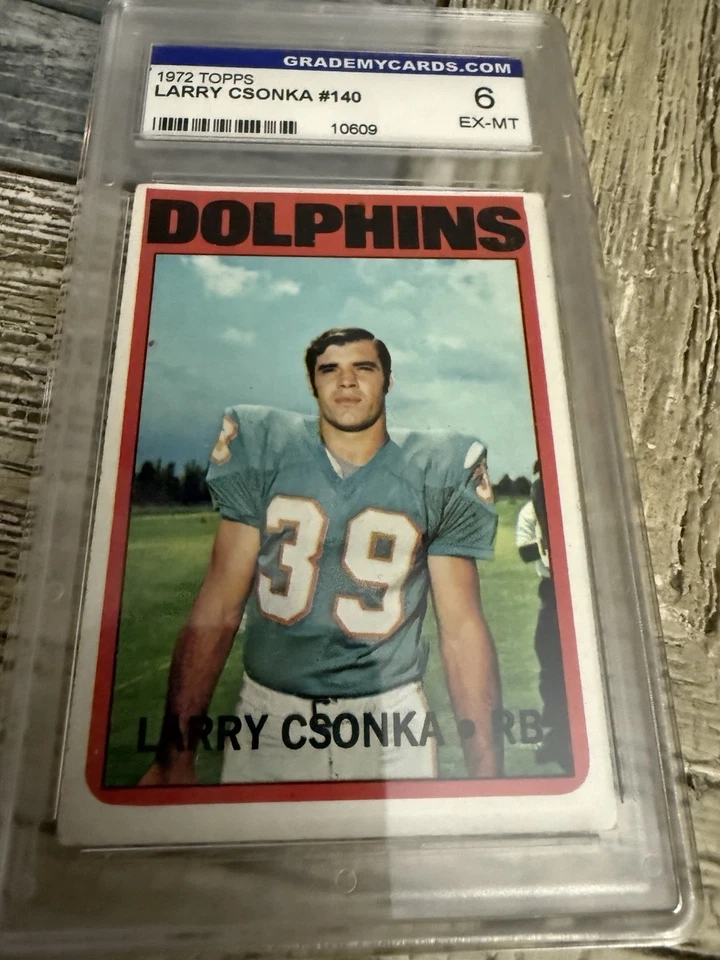 1972 Topps - Larry Csonka #140 - Image 1 of 2