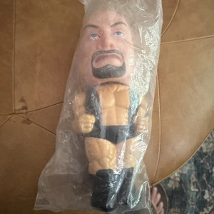 VTG 2001 WWE WWF Stone Cold Steve Austin 3-D Sipper Big Head Water Bottle Straw - Picture 1 of 2
