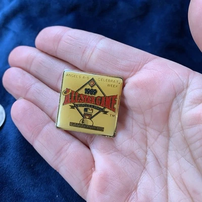California Angels 1989 All-Star Game CA Fresh Eggs Lapel Pin - Image 1 of 4