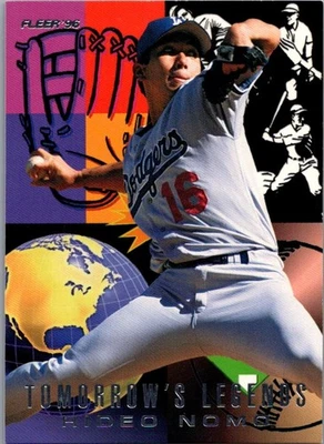1998 Fleer Tomorrow's Legends 8 Hideo Nomo 新秀卡 — 第 1/2 张图片