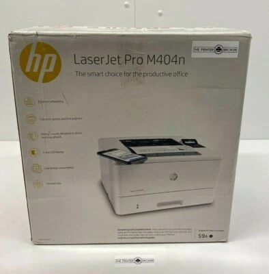 HP LaserJet Pro M404n A4 Mono Laser Printer W1A52A - Image 1 of 4
