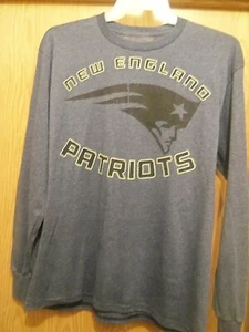 NFL New England Patriots Grau Grafik Trikot L - Bild 1 von 2