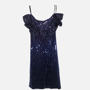 Flirtations Alfred Angelo Sequin Cocktail Dress Vintage 1980s 13/14 NWT - Picture 1 of 9