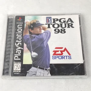 playstation 1 pga tour golf 98 juego sony completo - Imagen 1 de 4