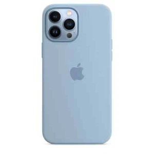 Apple iPhone 13 Pro Silikon Case Hülle MagSafe - Dunstblau - Bild 1 von 2