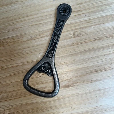 USED BOTTLE & GLASS  Cast Iron Handheld Bottle Opener  Vintage Style 10cm #15 - Image 1 of 2