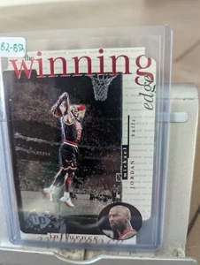 1996-97 Upper Deck Ud3 Winning Edge Michael Jordan Die Cut W1 Card - Bild 1 von 2