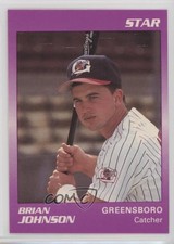 1990 Star South Atlantic League All-Stars Brian Johnson #14