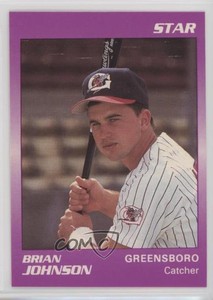 1990 Star South Atlantic League All-Stars Brian Johnson #14