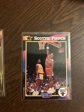 1992 Kenner Starting Lineup Cards #NNO Scottie pippen VG