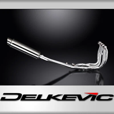 Silenciador de escape completo de acero inoxidable Suzuki GSX1300R Hayabusa 99-07 4-1 14" Foto 1 de 4