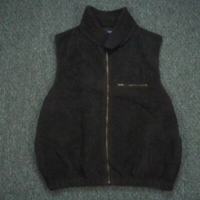 Pendleton Vest Mens Extra Large Gray Deep Pile Fleece Full Zip Pockets USA - Image 1 of 4