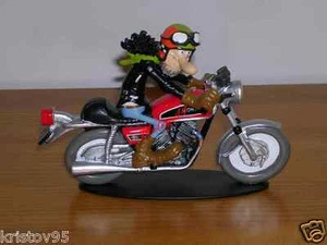 Figurine Joe Bar Team Tonio Melegas Bike Moto Bike Morini 3 1/2 Resin 1/18 Bd - Picture 1 of 1
