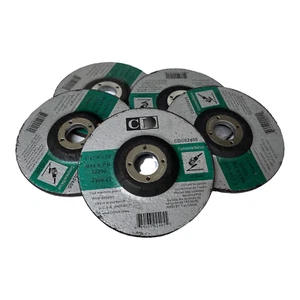 Molinilla angular de discos de corte de concreto con ruedas de corte central deprimidas de 5 piezas de 5 pulgadas - Imagen 1 de 6
