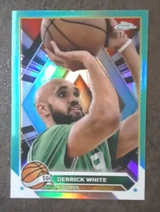 Derrick White 2023-24 Topps Cromo - #141 SP #1 Coincidencia de Color /199 Celtics.  B2C - Imagen 1 de 3