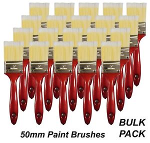 BULK 50mm General Purpose Paint Brushes DIY Polyester