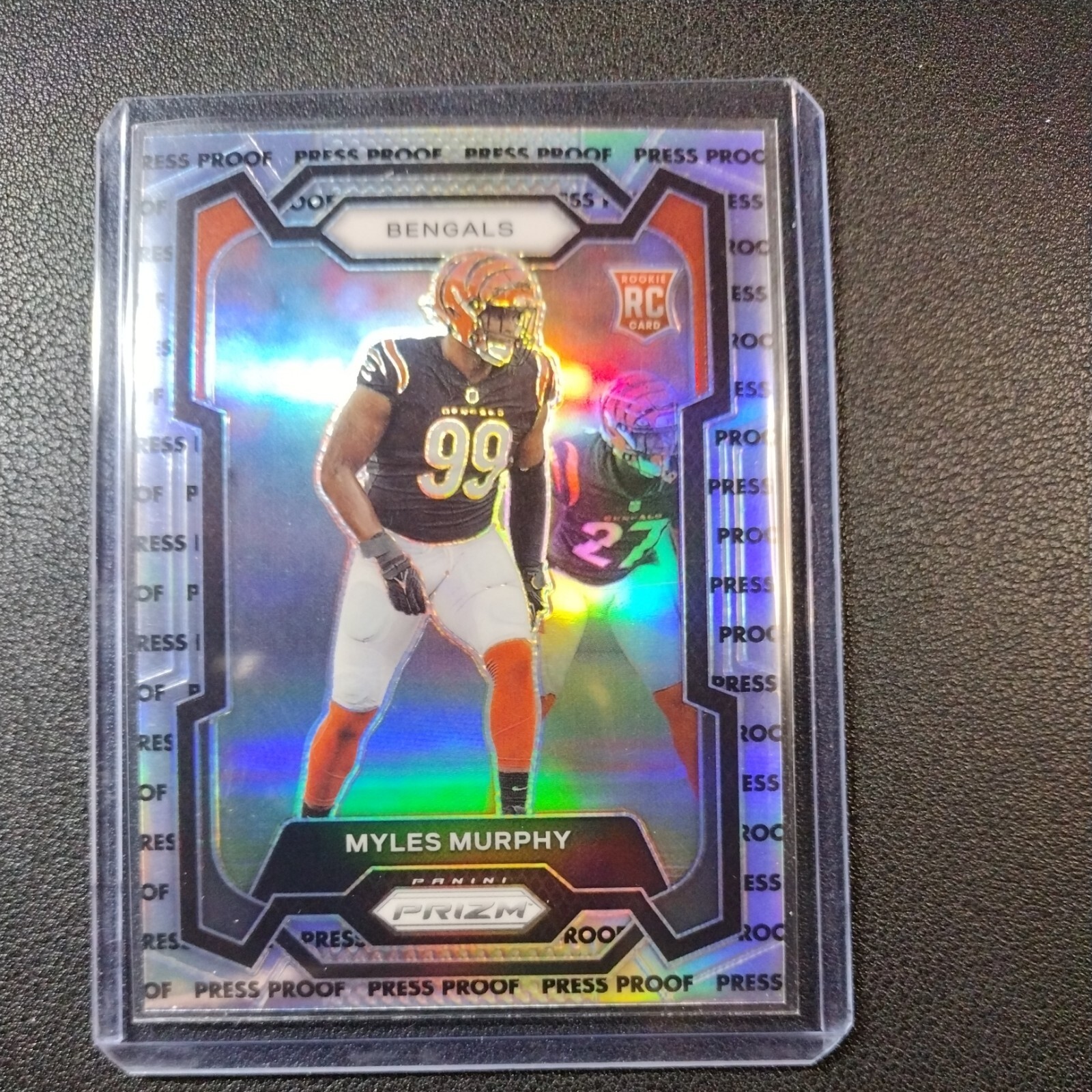 2023 PRESS PROOF MYLES MURPHY SILVER PRIZM ROOKIE #320 VERY RARE PRINT