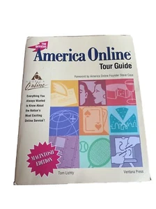 The Official America Online Tour Guide by Tom Lichty Large Pbk Book Ver 2 1992 - Bild 1 von 10