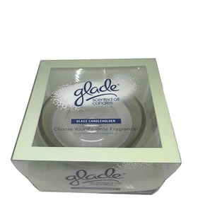 NEW Glade Scented Oil Candle Glass Holder Only New In Box. - Picture 1 of 3