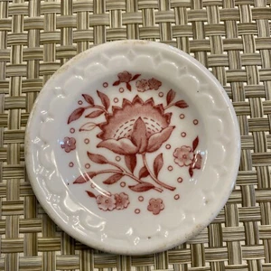 3" Kansas City Southern Railroad China Butter Pat - Roxbury Pattern Syracuse - Picture 1 of 4