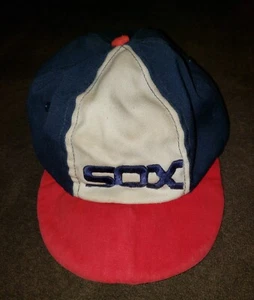 VINTAGE 1970's Chicago White Sox Baby/Jr./Kids/Toddler Hat XSmall - Picture 1 of 5