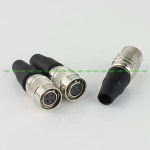 3x 4 PIN Conector Push Pull Hembra Compatible HIROSE HR10A-7P-4S para Sony Trantec - Imagen 1 de 7