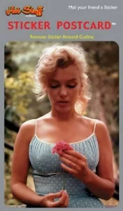 CARTOLINA ADESIVA - FIORE DI MARILYN - MONROE nuova - Foto 1 di 1