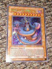 YUGIOH 1ST TAEV-EN013 VENNOMINAGA THE DEITY OF POISONOUS SNAKES POOR CONDITION