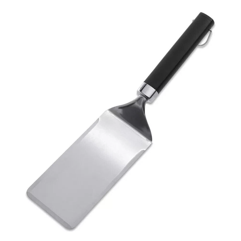 Weber Stainless Steel Flat Top Scraper – Black - Image 1 of 1