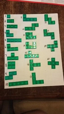 BLOKUS piezas u-pick una pieza repuesto juego pieza rojo verde amarillo azul Foto 1 de 4