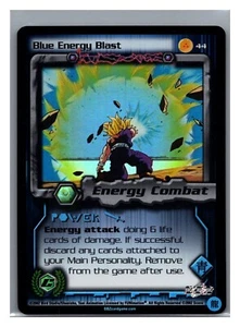 1x DBZ CCG BLUE ENERGY BLAST 44 HOLO FOIL CELL GAMES SAGA DRAGON BALL Z LIMITED - Imagen 1 de 1
