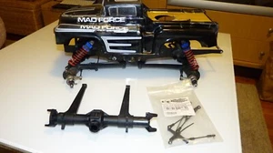 Kyosho Mad Force Monster Truck 1/8 Chassis/Roller With Some Spare Parts - Picture 1 of 17