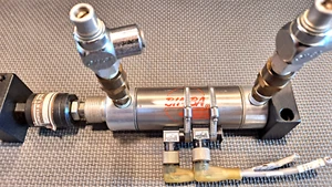 BIMBA MRS-172-DXP Cylinder,(2) Balluff Sensor BMF 32M-PS-C-2-S4,(2) Bimba FQP44 - Picture 1 of 8